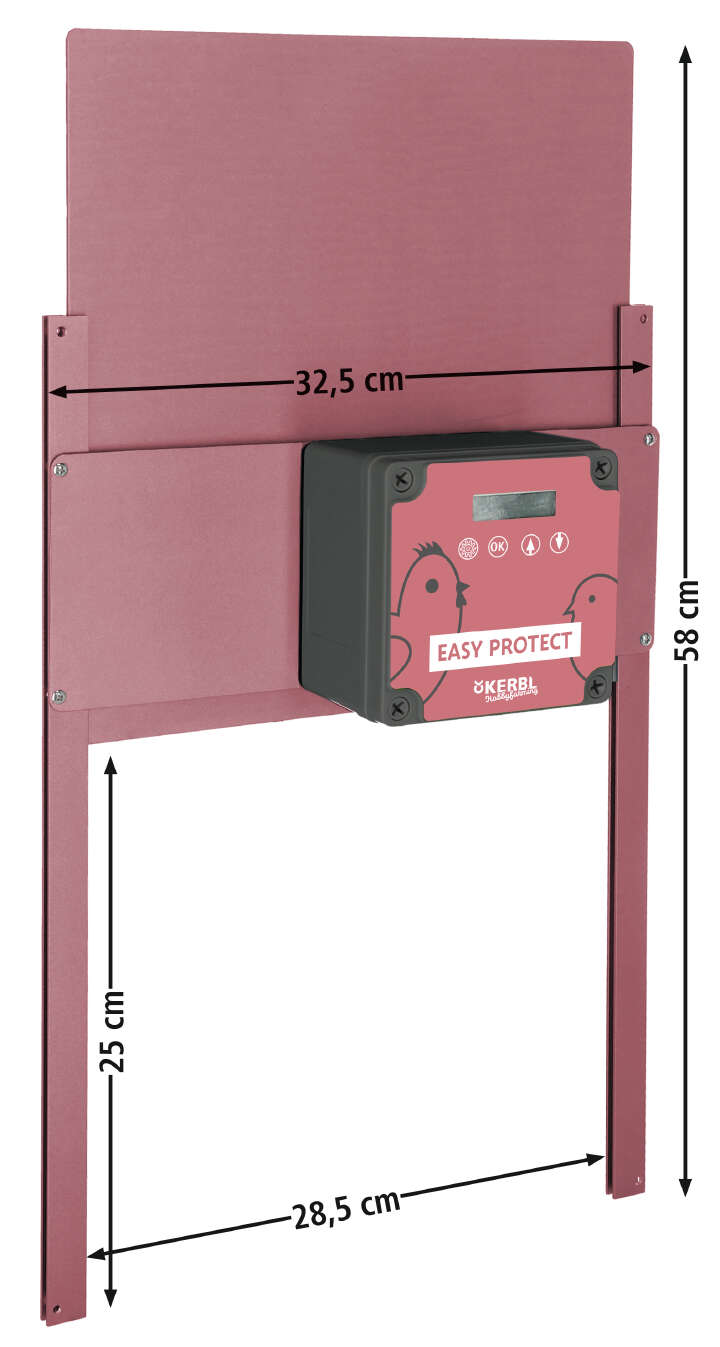 KERBL Automatische Hühnertür Komplettset EasyProtect